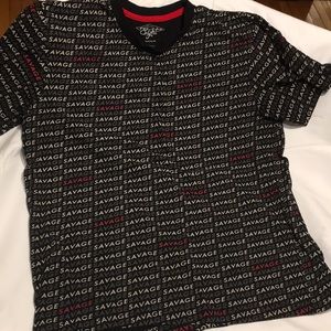 Men’s Savage shirt- sz medium.